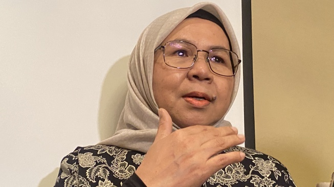 Ketua Unit Kerja Emergensi IDAI Jakarta Raya, Tuti Rahayu. [Suara.com/ Dinda]