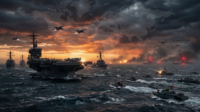 3 Cara AS Blokade Selat Hormuz, Nomor 2 Bisa Picu Rusia dan China Ikut Perang Terbuka