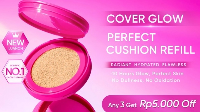 Skintific Cover Glow Perfect Cushion (Shopee)