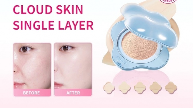 Etude Cloud Filter Cushion SPF 42 PA+++ (Shopee)