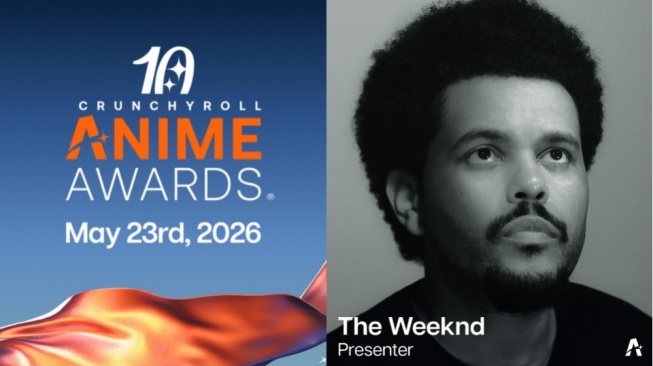 The Weeknd Didapuk Jadi Presenter Anime of the Year di Anime Awards 2026