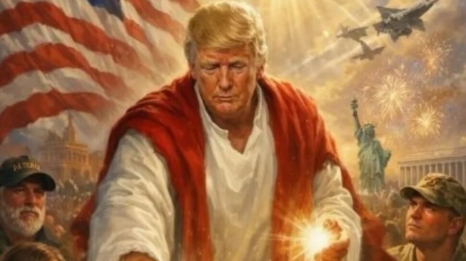 Unggah Foto Bak Yesus, Trump Serang Paus Leo XIV: Dasar Pemimpin Lemah!