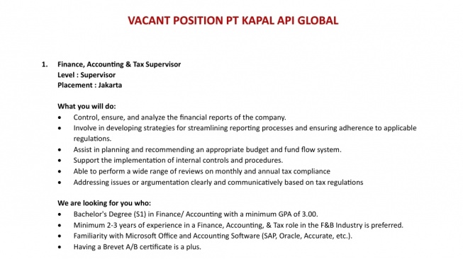 Lowongan Kerja Kapal Api Group Terkini: 8 Daftar Perusahaan, Lokasi, dan Syarat Lengkap