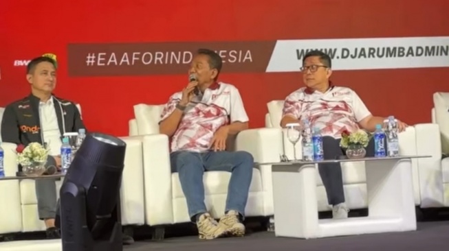 Panitia Pelaksana Polytron Indonesia Open 2026, Achmad Budiharto (tengah) [dok.istimewa]