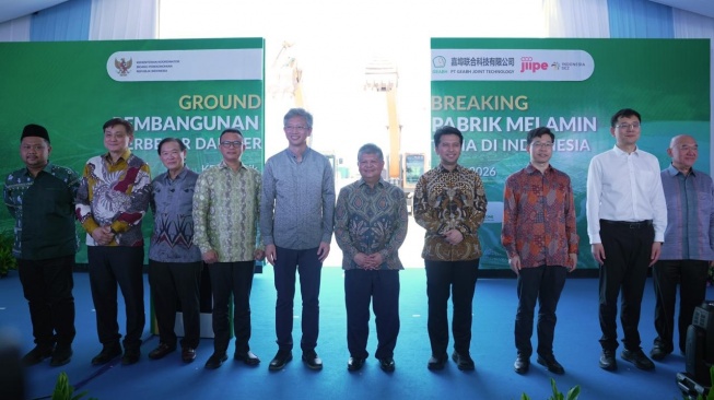 Pabrik Melamin Pertama dan Terbesar RI Resmi Dibangun di Gresik, Nilai Investasi Rp 10,2 T