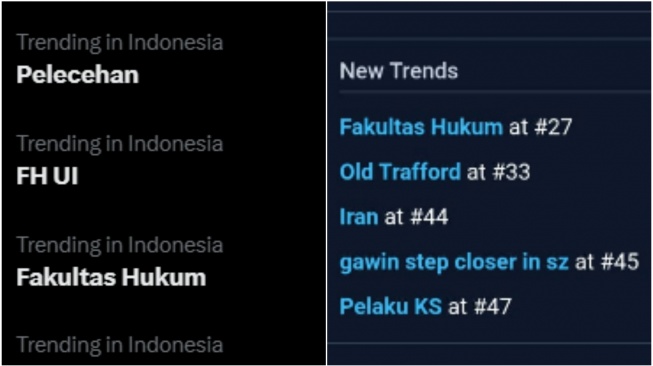 FH UI Trending: Puluhan Juta Netizen Kawal Kasus, Pelaku Dugaan Pelecehan Seksual Dikecam