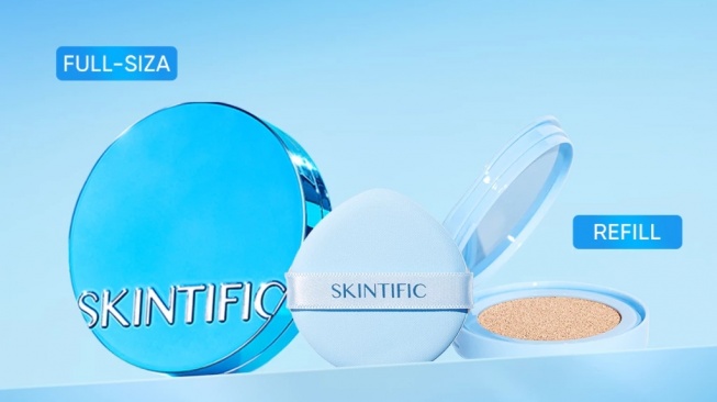 Skintific Perfect Stay Velvet Matte Cushion (Shopee)