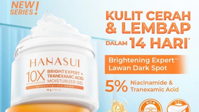 Hanasui Bright Expert Moisturizer Gel (Shopee)
