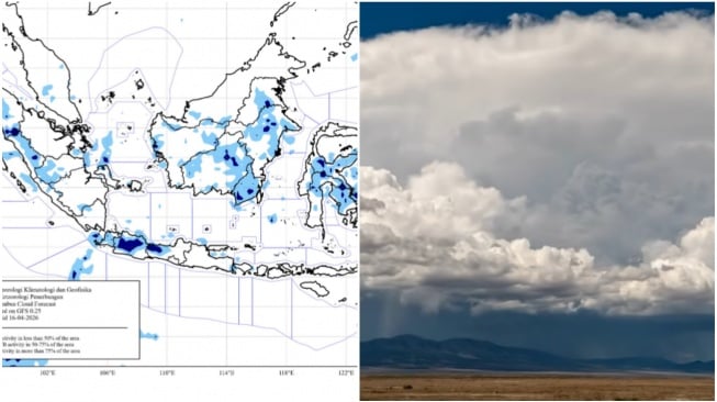 Apa Itu Awan Cumulonimbus? BMKG Ungkap Potensi Cuaca Ekstrem pada 15-21 April 2026