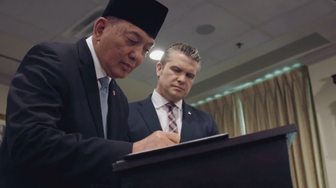 3 Poin Utama Perjanjian Militer AS-Indonesia, Disepakati Menhan Sjafrie dan Hegseth