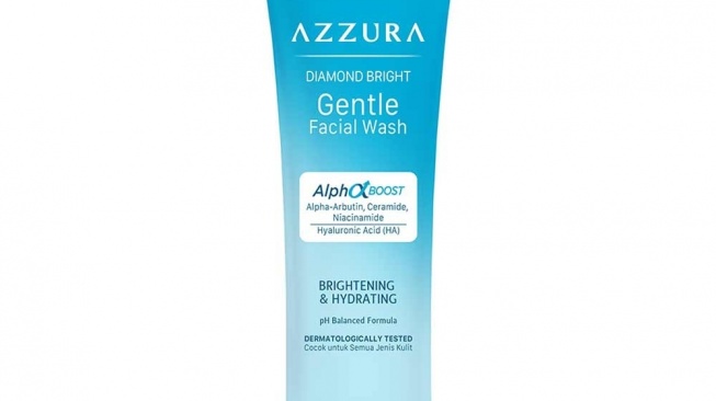 Azzura Diamond Bright Facial Wash (Klik Indomaret)