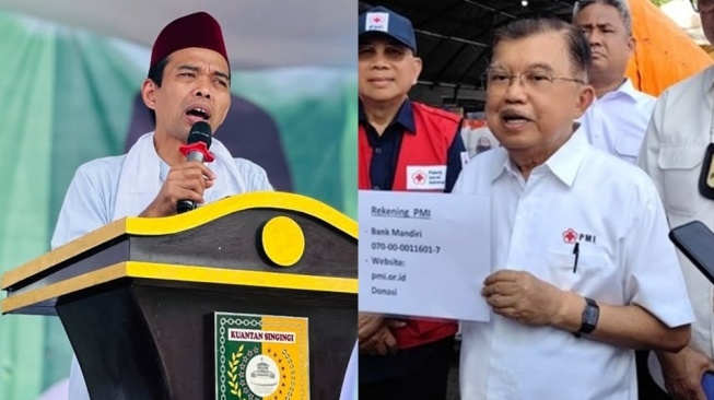 Ustaz Abdul Somad Unggah Foto Bareng Jusuf Kalla, Singgung Soal 'Makar'