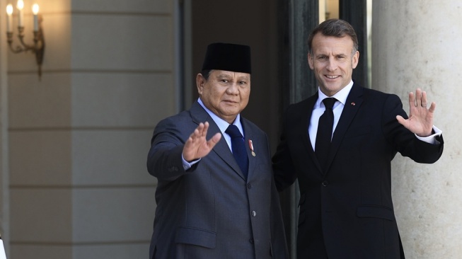 Usai dari Rusia, Prabowo Temui Macron di Paris: Bahas Alutsista hingga Energi Bersih