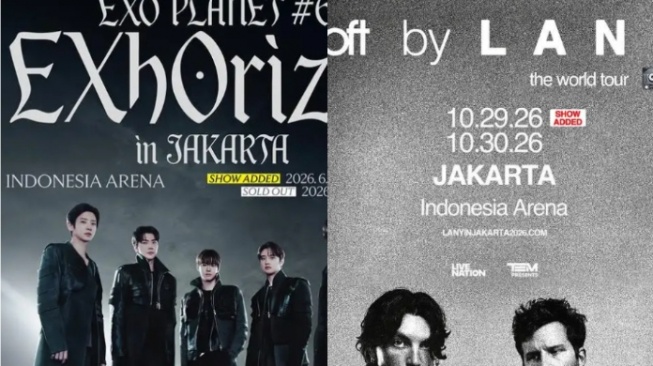 Antusias Tinggi, 3 Konser Internasional di Jakarta Ini Tambah Hari