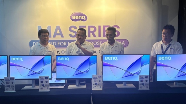 BenQ resmi meluncurkan full lineup MA Series di Indonesia, inilah monitor yang dirancang khusus bagi pengguna MacBook (Dok: BenQ Indonesia)