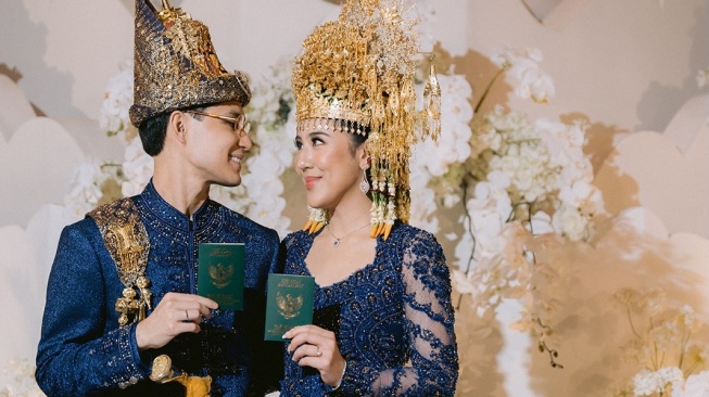 Pernikahan Teuku Rassya dan Cleantha Islan [Instagram/@thebridestory]