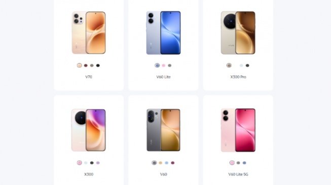 Daftar Harga HP Vivo Terbaru 2026 Lengkap, Mana Paling Worth It Sesuai Budget Kamu?