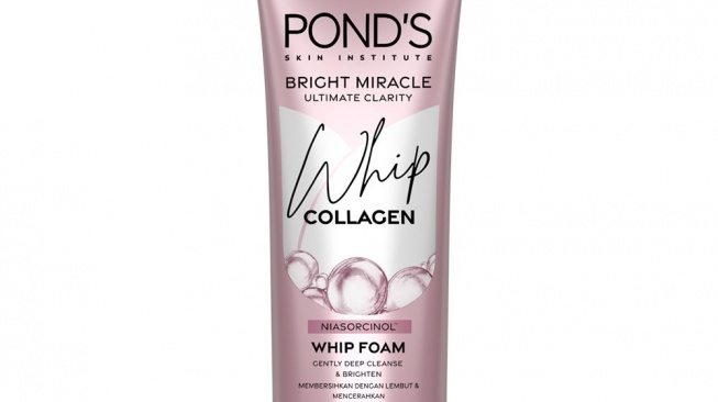 Pond&rsquo;s Bright Bright Beauty Collagen Whip Foam (Klik Indomaret)