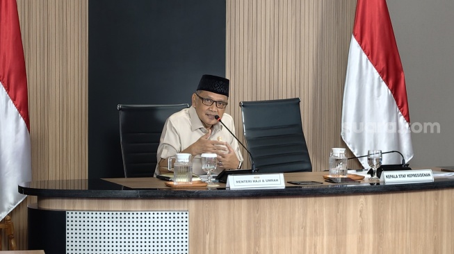 Menteri Haji dan Umrah, Irfan Yusuf. (Suara.com/Novian)