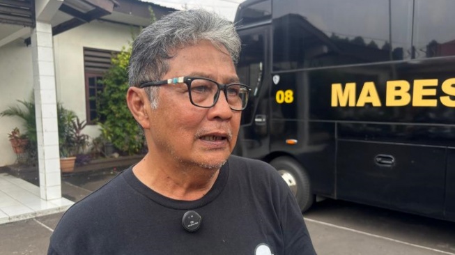 Perwakilan warga di Kompleks Hankam, Slipi, Jakarta Barat, Auliasa Ariawan. (Suara.com/Faqih)