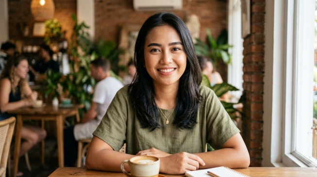 Ilustrasi alis lurus (Gemini AI)