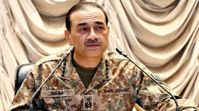 Kepala Staf Angkatan Darat Pakistan, Field Marshal Asim Munir, telah mendarat di ibu kota Iran pada hari Rabu dengan memimpin delegasi politik dan keamanan tingkat tinggi. [Dok. Aaj English TV]