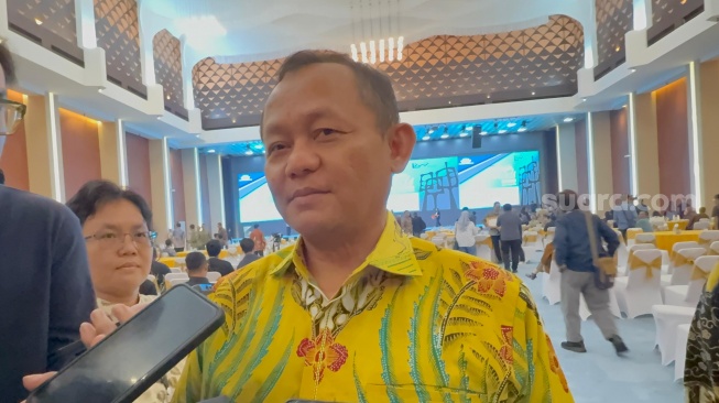 Sekretaris Jenderal Partai Golkar, M. Sarmuji. (Suara.com/Bagaskara)