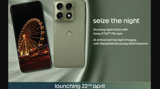 Motorola Edge 70 Pro Debut 22 April di India, Lanjut Masuk ke Indonesia?