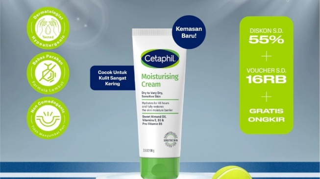 Cetaphil Moisturizing Cream (Shopee)