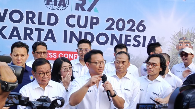 Jakarta resmi terpilih menjadi tuan rumah Piala Dunia Rallycross 2026 di Sirkuit Ancol. Indonesia jadi negara Asia Tenggara pertama yang gelar ajang balap bergengsi FIA ini. [Dok. Istimewa]