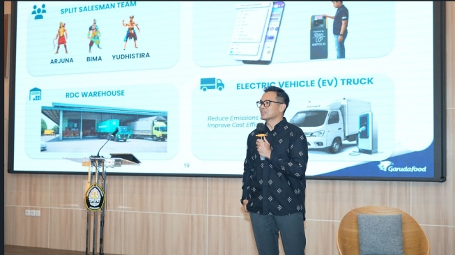 Direktur Garudafood dan Managing Director SNS, Ruli Tobing. (Dok. Istimewa)