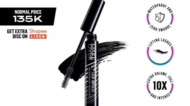 Make Over Lash Impulse Waterproof Mascara (Shopee)