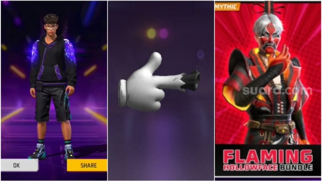 76 Kode Redeem FF Max Terbaru 17 April 2026: Klaim Angelic, Hollowface, dan Pistol Tangan