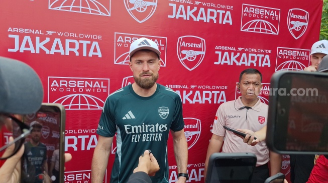 Kali Kedua ke Tanah Air, Aaron Ramsey Takjub dengan Gairah Sepak Bola Indonesia