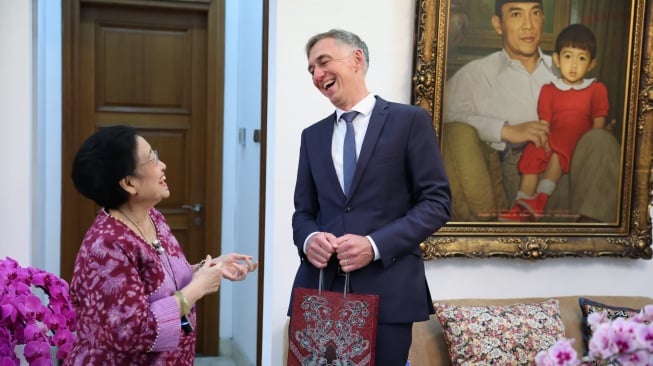 Megawati Terima Dubes Jerman, Bahas Geopolitik hingga Warisan Konferensi Asia Afrika