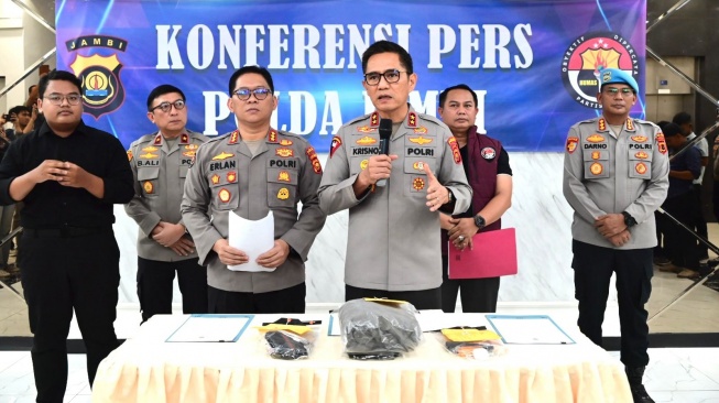 Polda Jambi Ringkus M. Alung Buronan Sabu 58 Kg yang Sempat Kabur