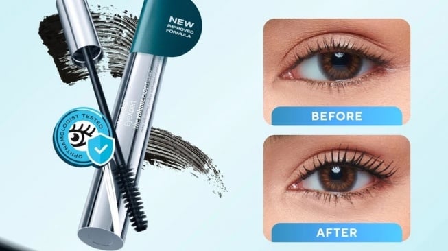 Wardah EyeXpert The Volume Expert Mascara (Shopee)