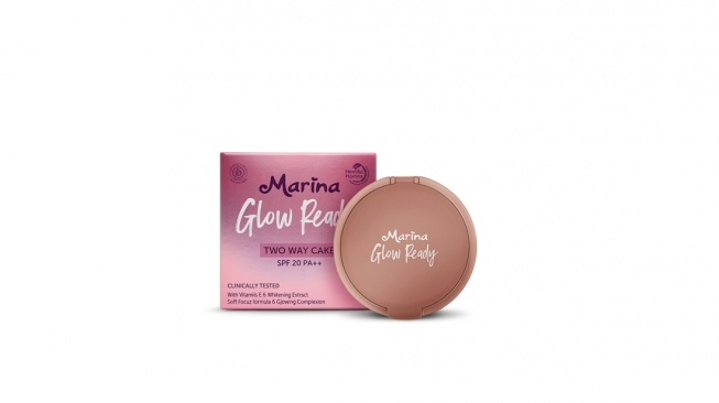 Marina Glow Ready Two Way Cake SPF 20 PA++