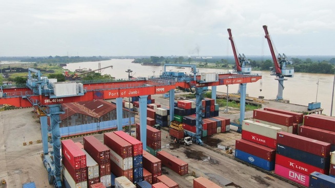 Arus Peti Kemas IPC TPK Jambi Tembus 2.775 TEUs di Maret 2026