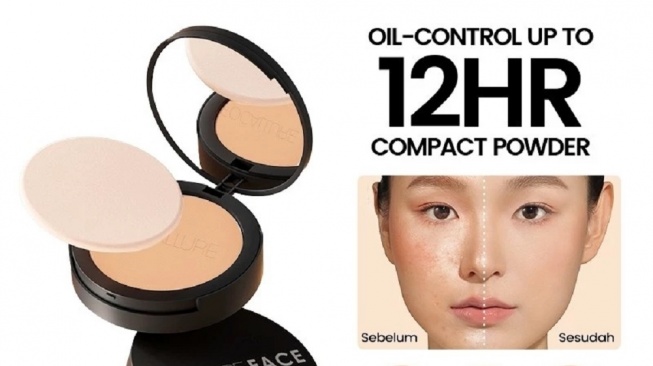 Focallure Oil-Control Pressed Powder (Shopee)