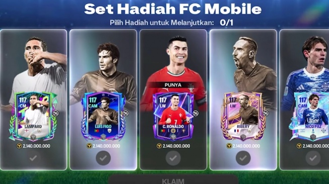 39 Kode Redeem FC Mobile 18 April 2026, Buruan Rebut Cristiano Ronaldo 117 Gratis