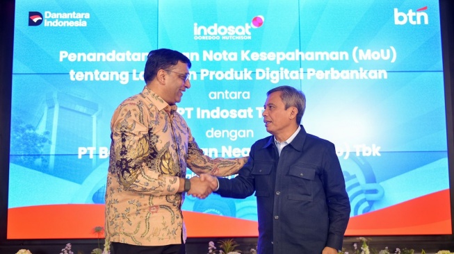 Dobrak Sekat Perbankan dan Telko, BTN-Indosat Berduet Percepat Inklusi Keuangan