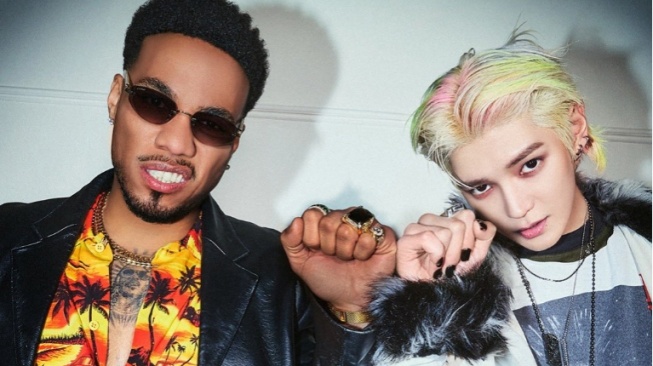 Gaet Anderson .Paak, Taeyong NCT Rayakan Kesuksesan di Lagu Solo Rock Solid