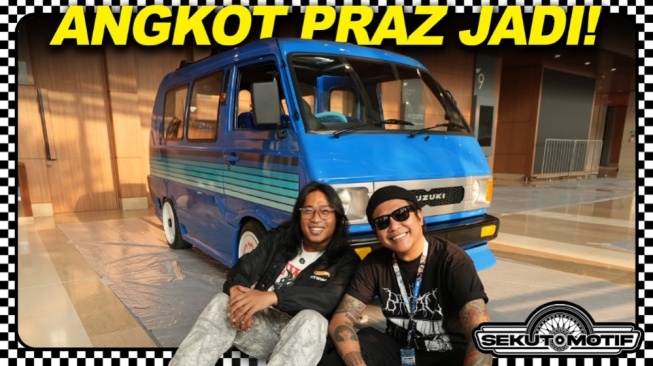 Angkot Praz Teguh Disulap Gofar, Jadi Show Car yang Curi Perhatian di IMX