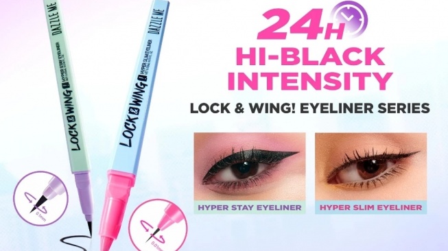 Dazzle Me Lock & Wing! Hyper Stay Eyeliner (Shopee)