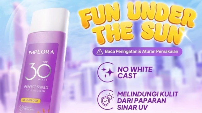 Sunscreen SPF 30. (Shopee)