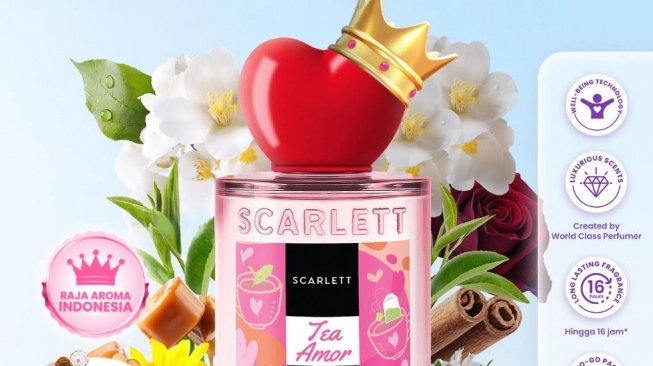 Parfum wangi teh. (Shopee)