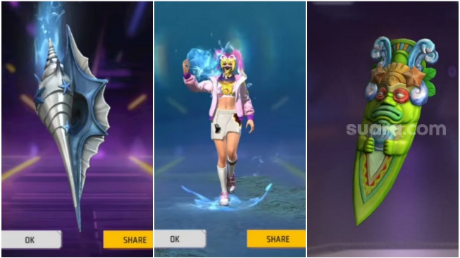 63 Kode Redeem FF Max Terbaru 19 April 2026: Raih Skyboard, M1014 Laut Ganas dan Blazing