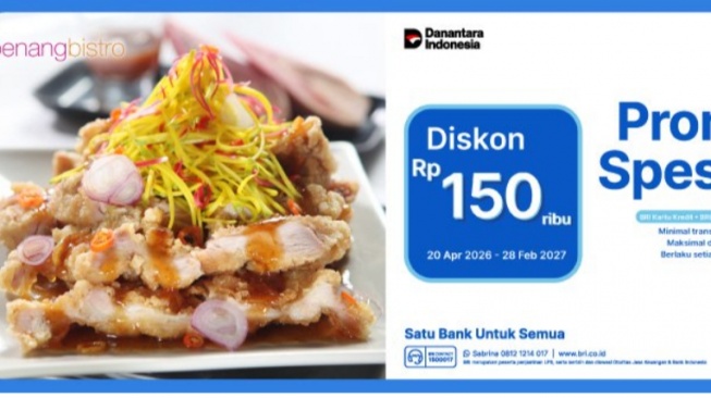 Promo Spesial BRI- Penang Bistro (BRI)