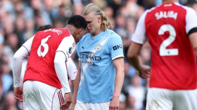 Manchester City Bungkam Arsenal! Erling Haaland: Saya Tak Mudah Dijatuhkan